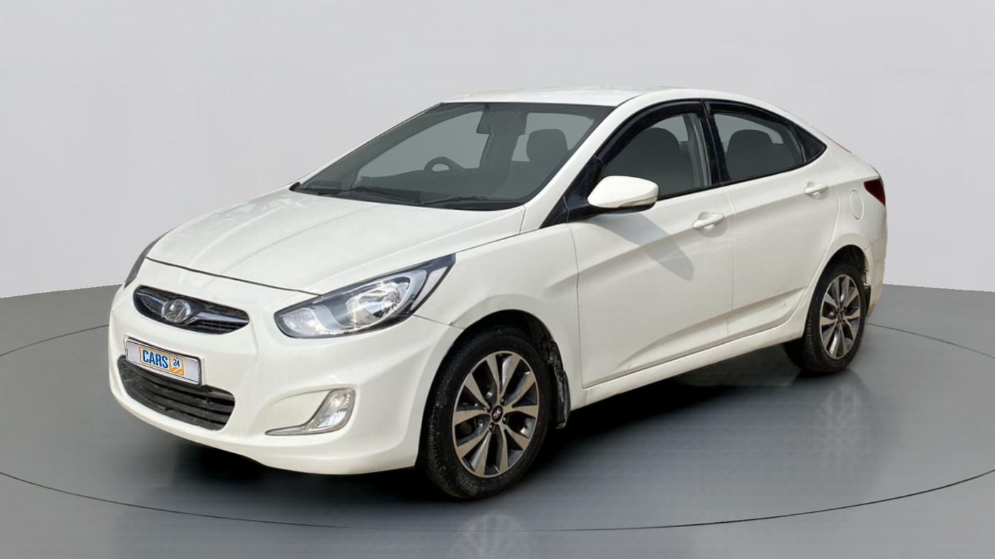 2013 Hyundai Verna FLUIDIC 1.6 VTVT SX, Petrol, Manual, 40,729 km, Left Front Diagonal