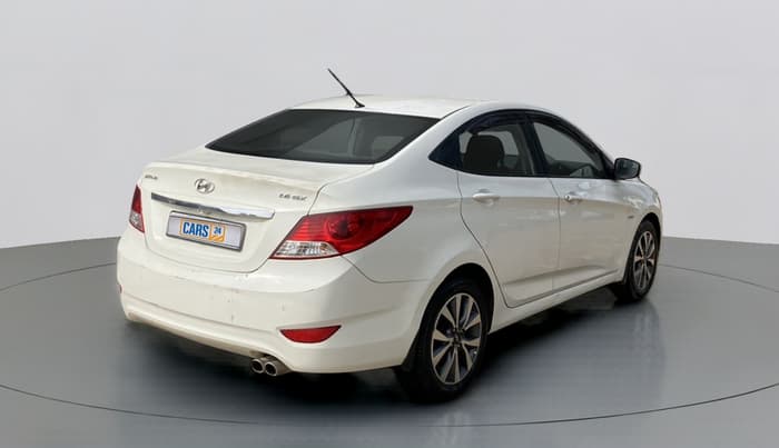 2013 Hyundai Verna FLUIDIC 1.6 VTVT SX, Petrol, Manual, 40,729 km, Right Back Diagonal