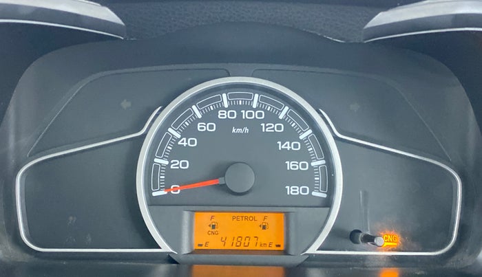 2019 Maruti Alto LXI CNG, CNG, Manual, 41,807 km, Odometer Image