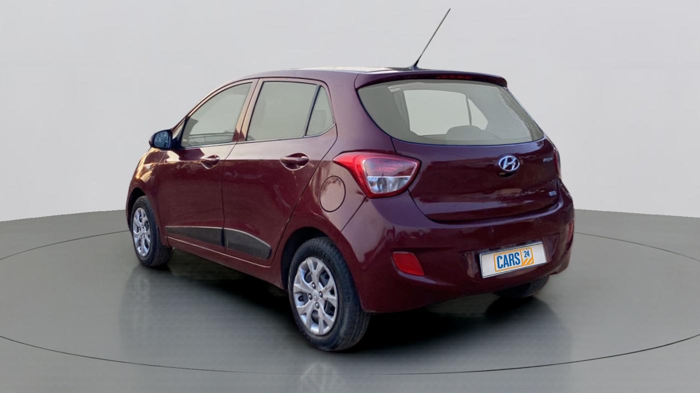2016 Hyundai Grand i10 MAGNA 1.2 KAPPA VTVT, Petrol, Manual, 64,847 km, Left Back Diagonal