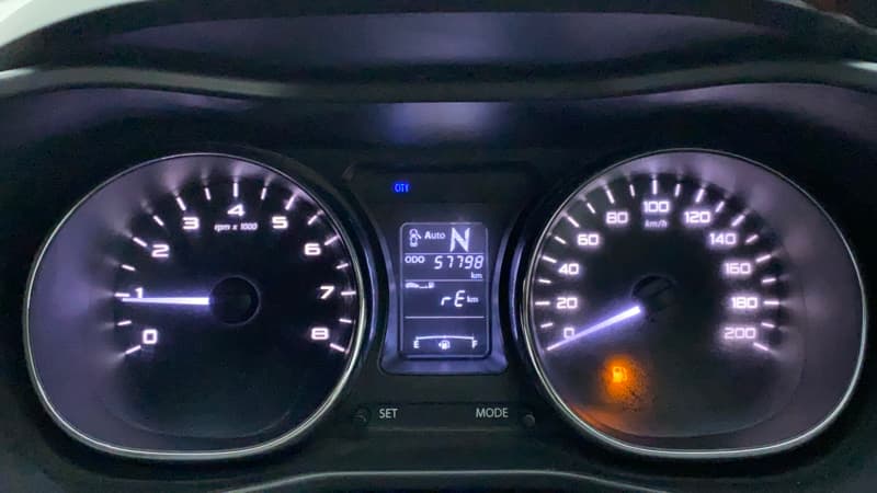 2019 Tata NEXON XZA PLUS PETROL DUAL TONE, Petrol, Automatic, 57,761 km, Odometer Image