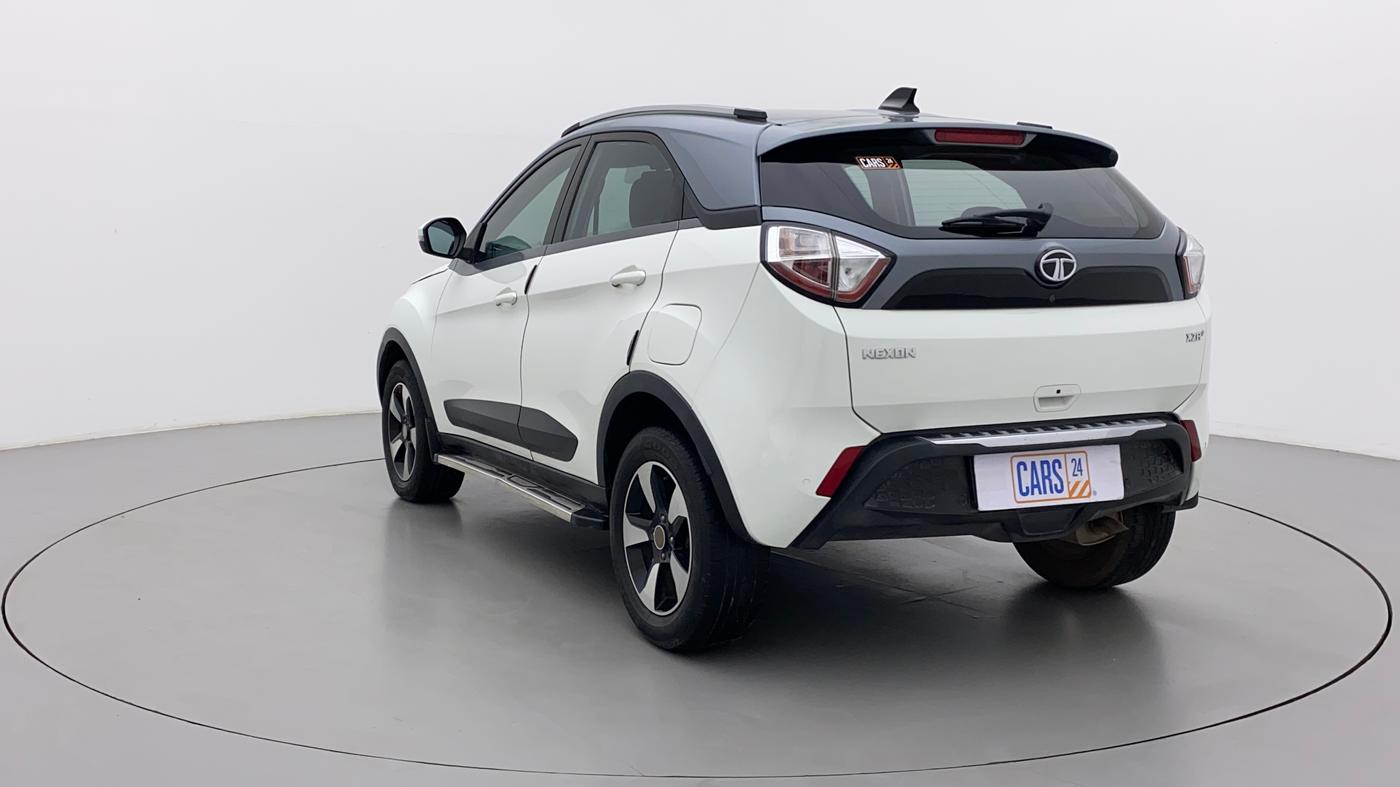 2019 Tata NEXON XZA PLUS PETROL DUAL TONE, Petrol, Automatic, 57,761 km, Left Back Diagonal