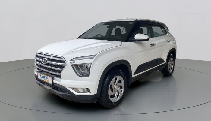 2021 Hyundai Creta E 1.5 PETROL, Petrol, Manual, 23,860 km, Left Front Diagonal
