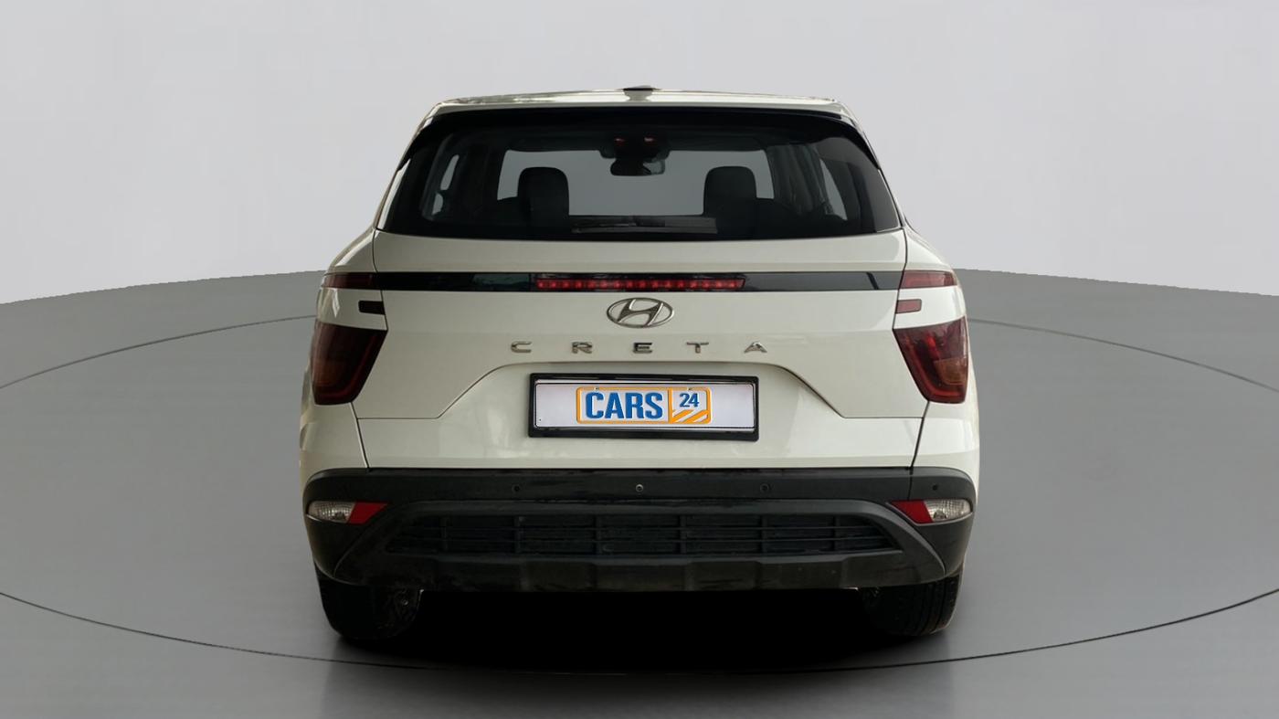 2021 Hyundai Creta E 1.5 PETROL, Petrol, Manual, 23,860 km, Back/Rear