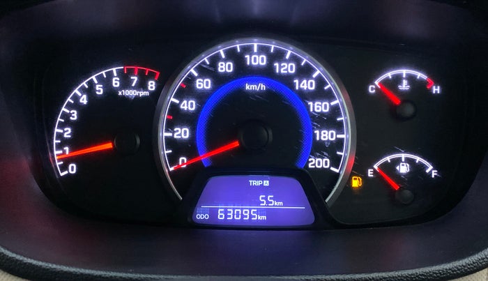 2017 Hyundai Grand i10 SPORTZ (O) 1.2 KAPPA VTVT, Petrol, Manual, 63,134 km, Odometer Image