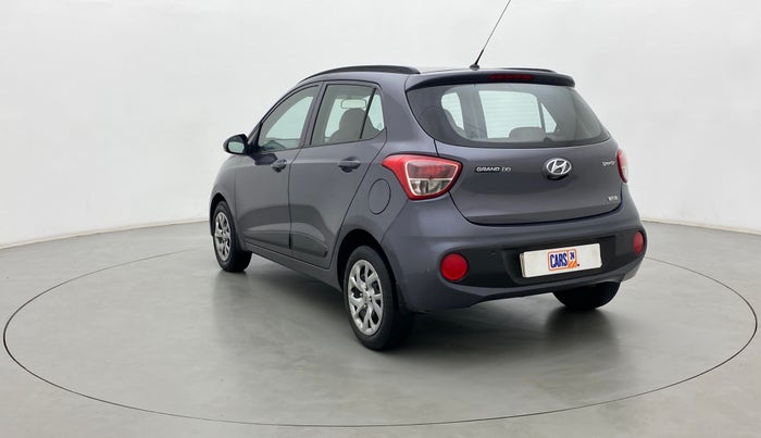 2017 Hyundai Grand i10 SPORTZ (O) 1.2 KAPPA VTVT, Petrol, Manual, 63,134 km, Left Back Diagonal