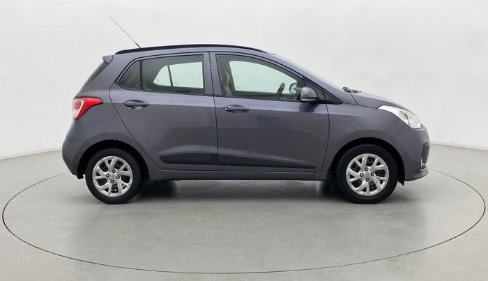 2017 Hyundai Grand i10 SPORTZ (O) 1.2 KAPPA VTVT, Petrol, Manual, 63,134 km, Right Side View