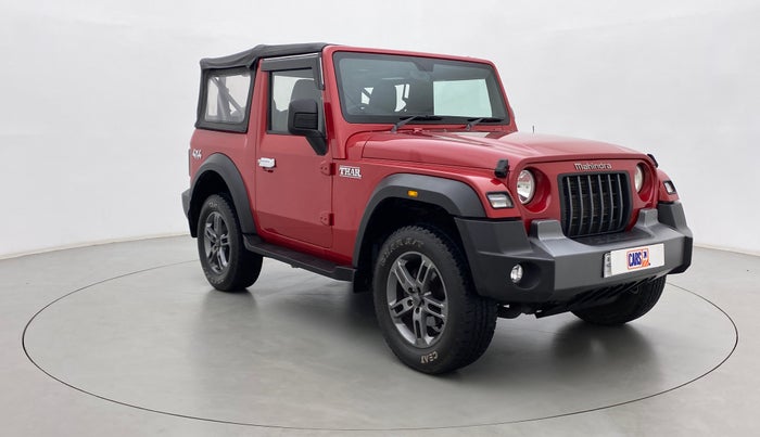 2021 Mahindra Thar LX  P 4WD AT CONVERTIBLE, Petrol, Automatic, 18,106 km, Right Front Diagonal