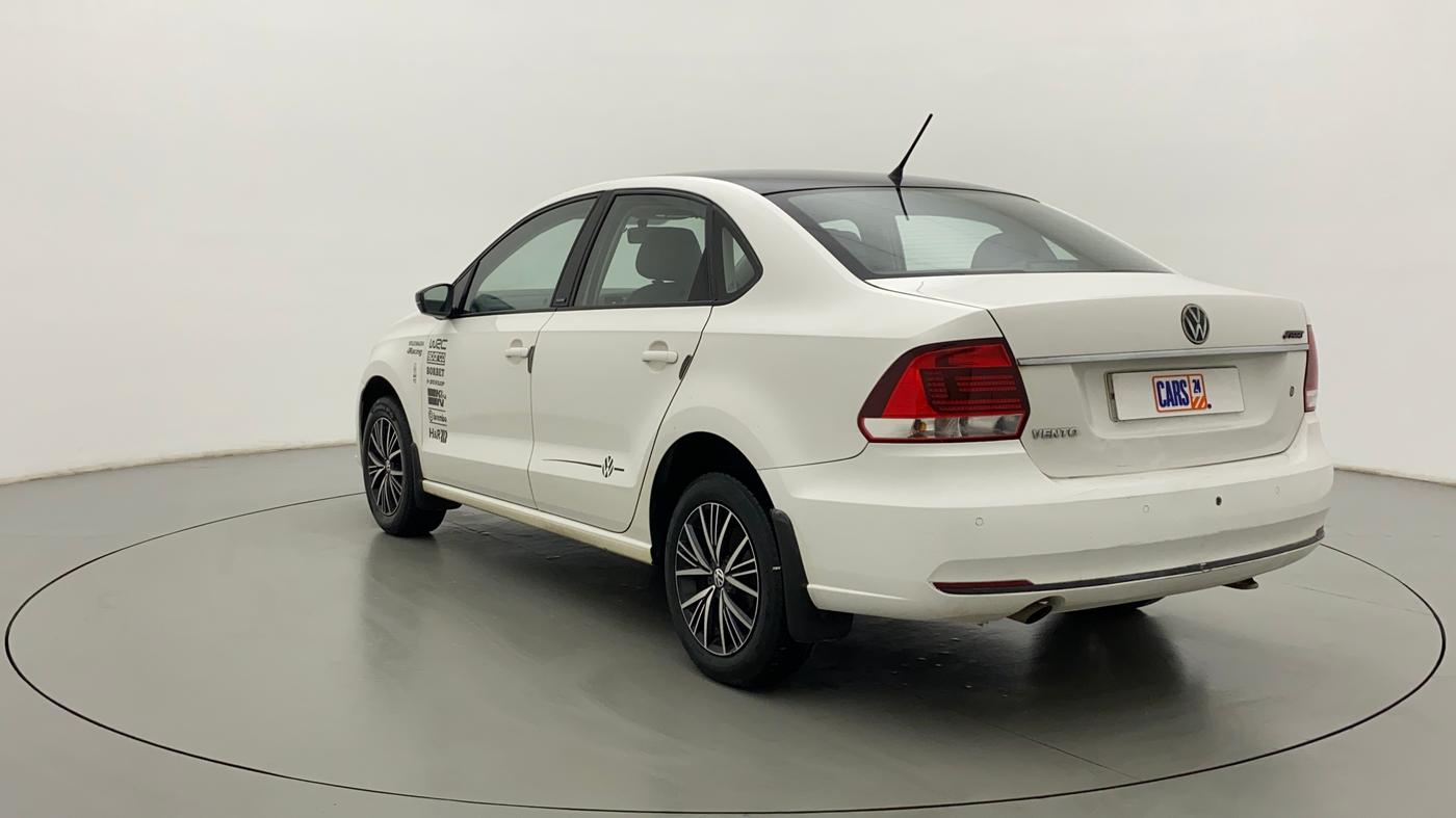 2017 Volkswagen Vento ALL STAR 1.6 MPI, Petrol, Manual, 62,666 km, Left Back Diagonal