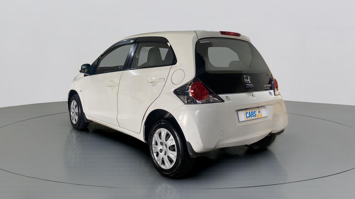2013 Honda Brio S MT, Petrol, Manual, 75,651 km, Left Back Diagonal