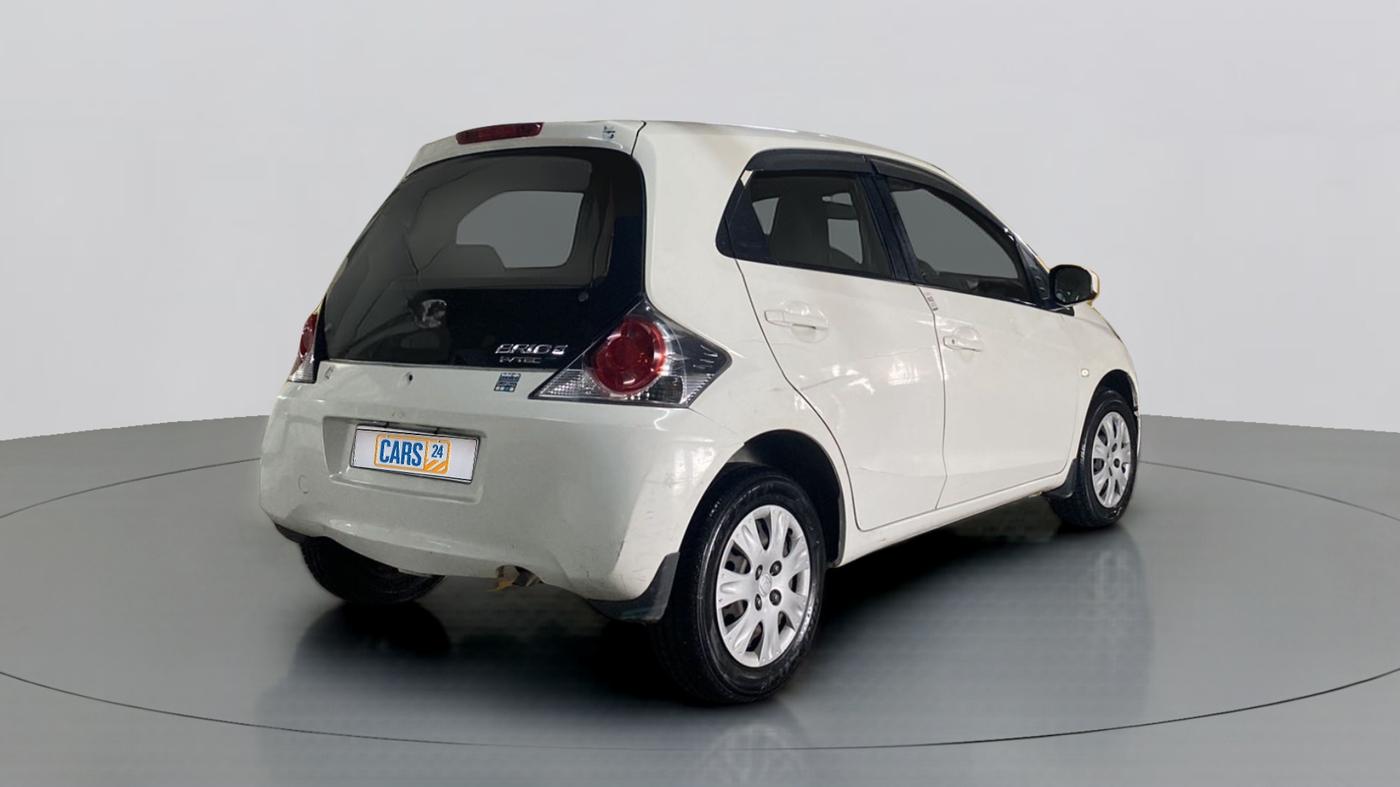2013 Honda Brio S MT, Petrol, Manual, 75,651 km, Right Back Diagonal