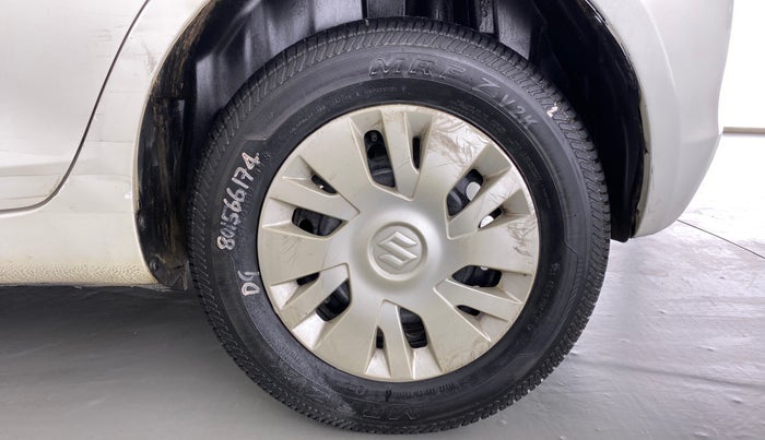 2012 Maruti Swift VXI, Petrol, Manual, 24,119 km, Left Rear Wheel