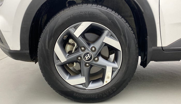 2021 Hyundai VENUE SX 1.0 (O) TURBO IMT, Petrol, Manual, 7,188 km, Left Front Wheel