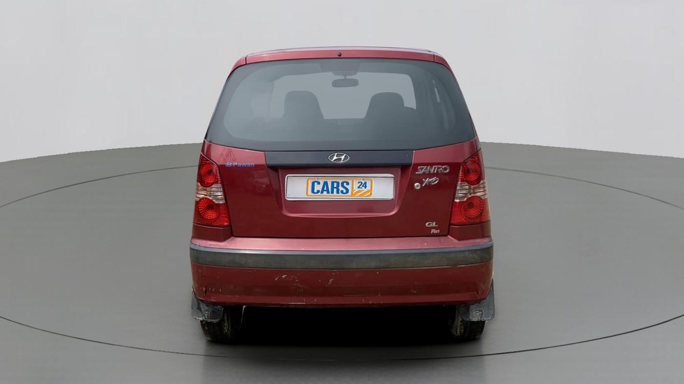 2011 Hyundai Santro Xing GL PLUS, Petrol, Manual, 81,955 km, Back/Rear