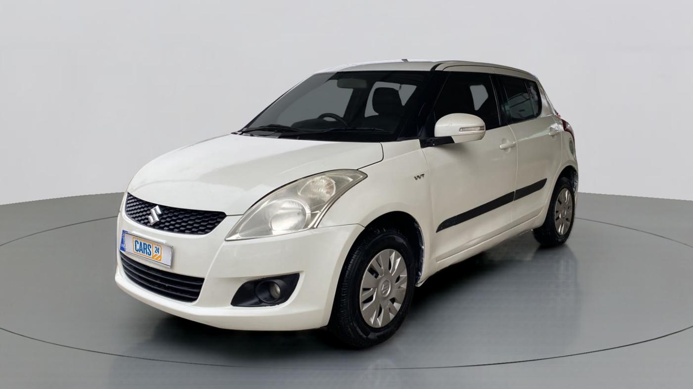 2011 Maruti Swift VXI, Petrol, Manual, 91,984 km, Left Front Diagonal