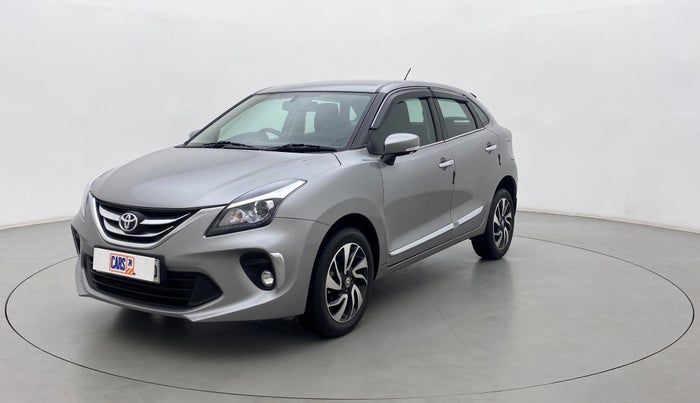 2020 Toyota Glanza V CVT, Petrol, Automatic, 28,068 km, Left Front Diagonal