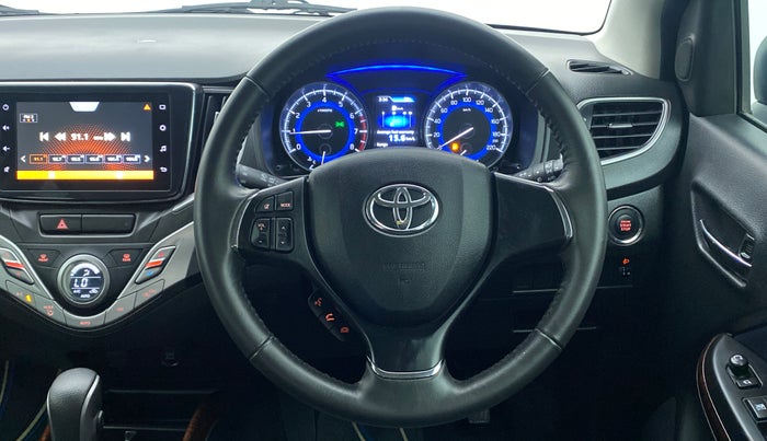 2020 Toyota Glanza V CVT, Petrol, Automatic, 28,068 km, Steering Wheel Close Up