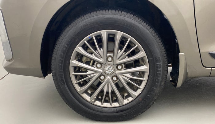 2021 Maruti Ertiga ZXI+ SHVS, Petrol, Manual, 77,429 km, Left Front Wheel