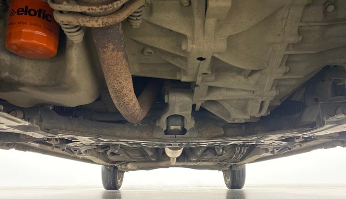 2021 Maruti Ertiga ZXI+ SHVS, Petrol, Manual, 77,429 km, Front Underbody