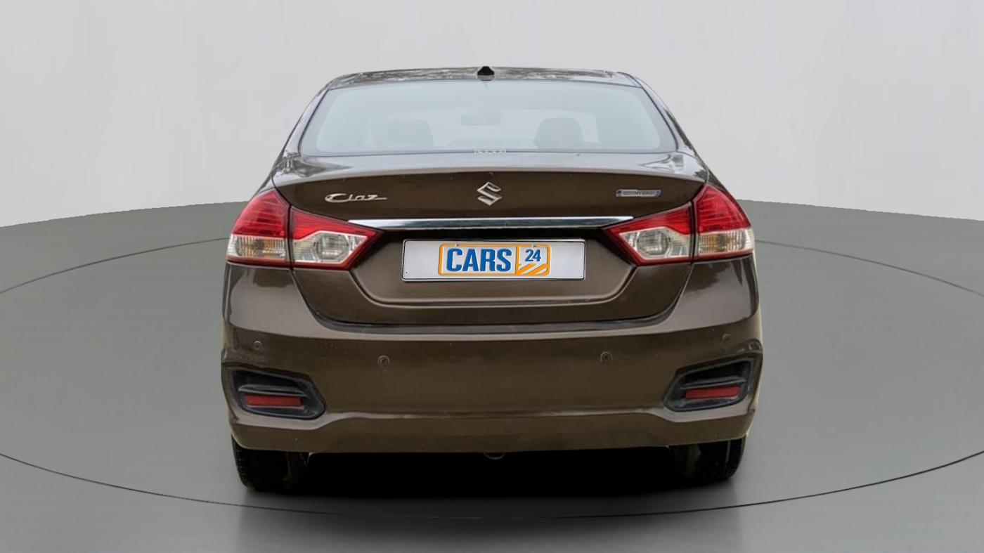 2017 Maruti Ciaz DELTA DIESEL 1.3, Diesel, Manual, 70,280 km, Back/Rear
