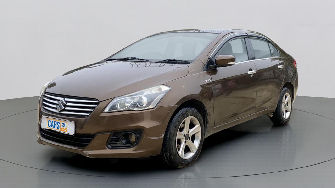 2017 Maruti Ciaz DELTA DIESEL 1.3, Diesel, Manual, 70,280 km, Left Front Diagonal