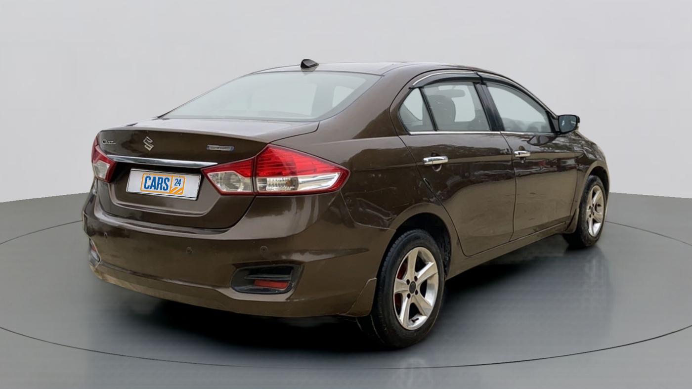 2017 Maruti Ciaz DELTA DIESEL 1.3, Diesel, Manual, 70,280 km, Right Back Diagonal