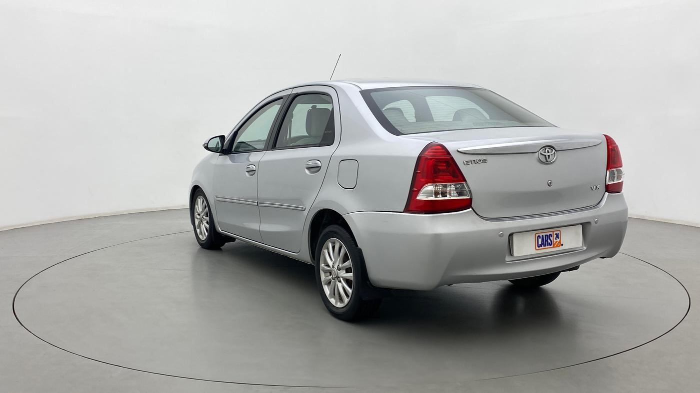 2016 Toyota Etios VX, Petrol, Manual, 47,990 km, Left Back Diagonal