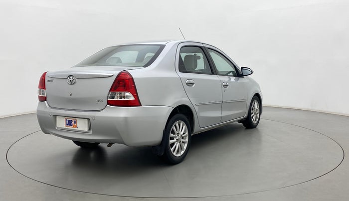 2016 Toyota Etios VX, Petrol, Manual, 47,990 km, Right Back Diagonal