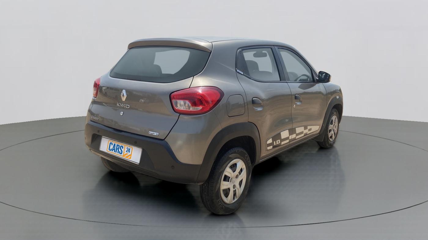 2016 Renault Kwid RXT 1.0 EASY-R  AT, Petrol, Automatic, 9,923 km, Right Back Diagonal