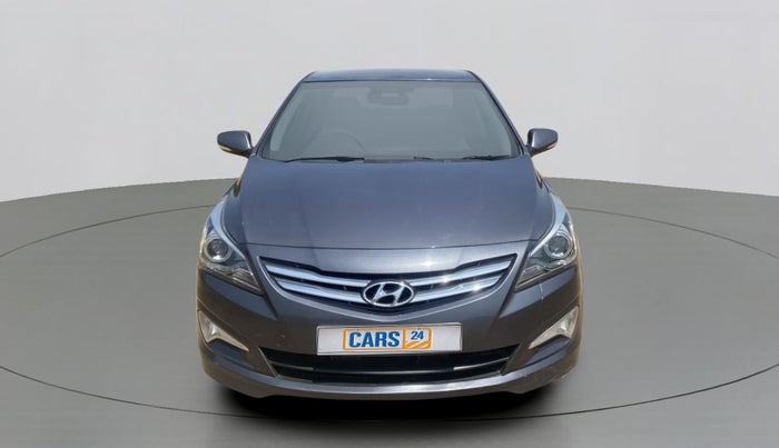 2015 Hyundai Verna FLUIDIC 4S 1.6 VTVT S(O), Petrol, Manual, 92,968 km, Front
