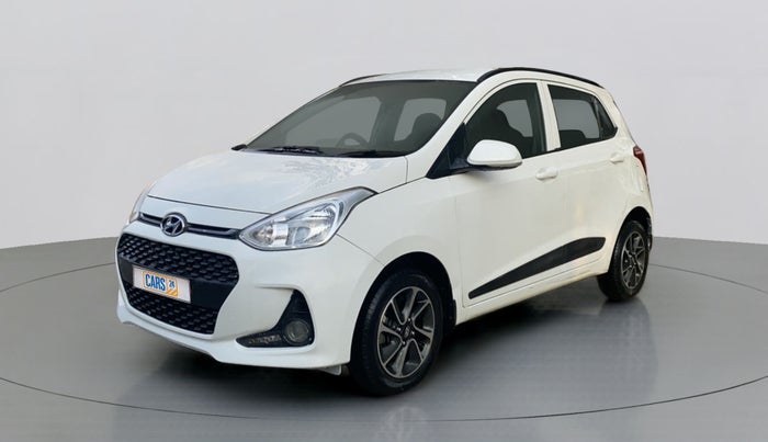 2017 Hyundai Grand i10 SPORTZ (O) AT 1.2 KAPPA VTVT, Petrol, Automatic, 21,231 km, Left Front Diagonal