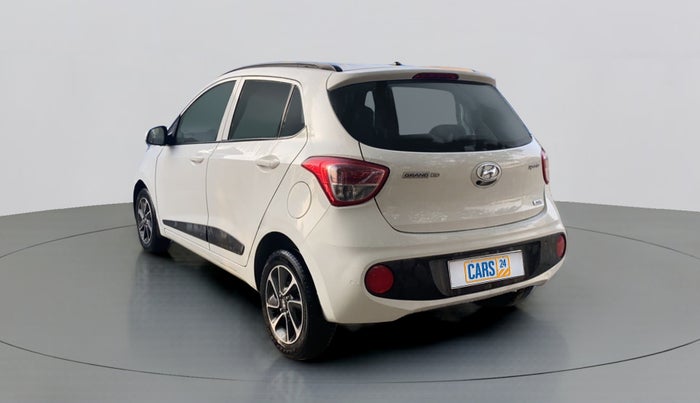 2017 Hyundai Grand i10 SPORTZ (O) AT 1.2 KAPPA VTVT, Petrol, Automatic, 21,231 km, Left Back Diagonal