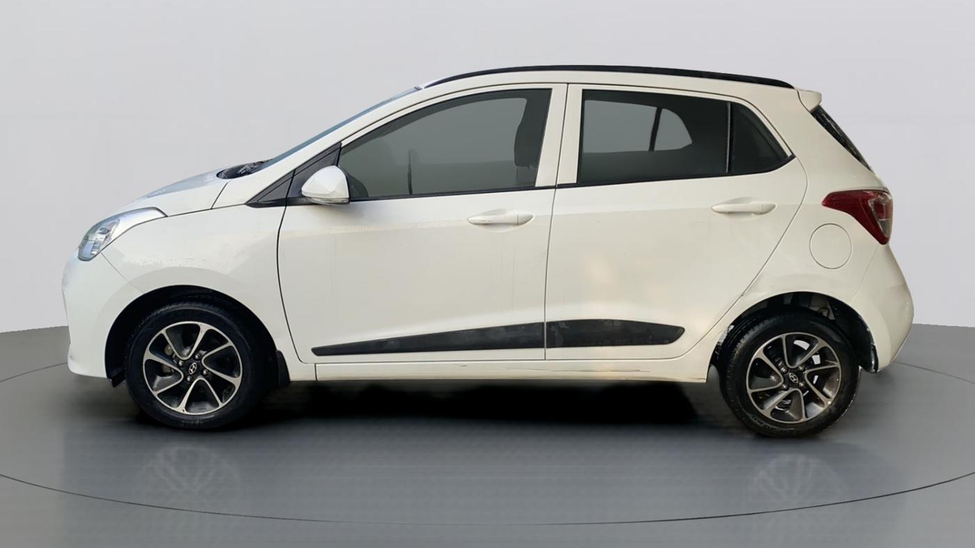 2017 Hyundai Grand i10 SPORTZ (O) AT 1.2 KAPPA VTVT, Petrol, Automatic, 21,231 km, Left Side