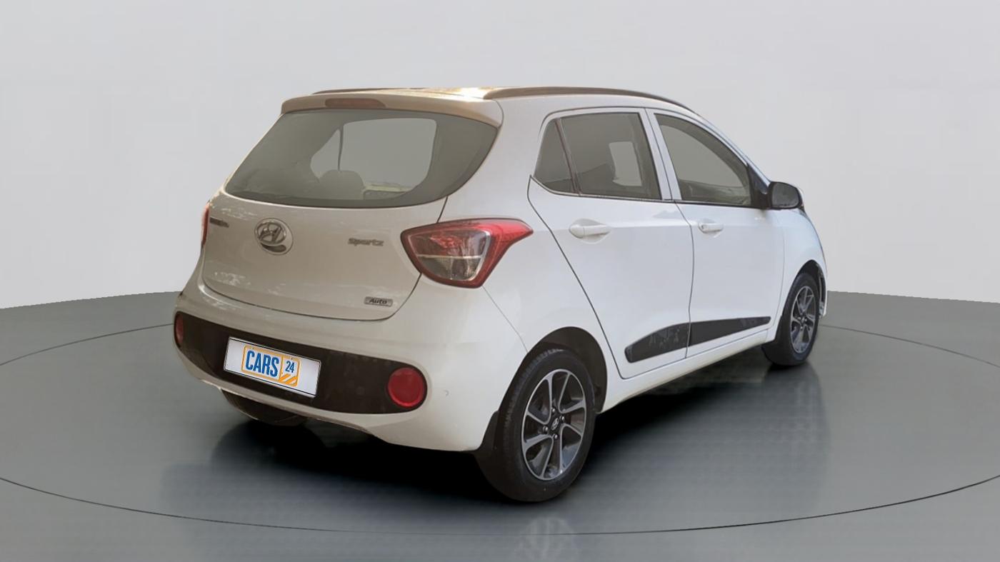 2017 Hyundai Grand i10 SPORTZ (O) AT 1.2 KAPPA VTVT, Petrol, Automatic, 21,231 km, Right Back Diagonal