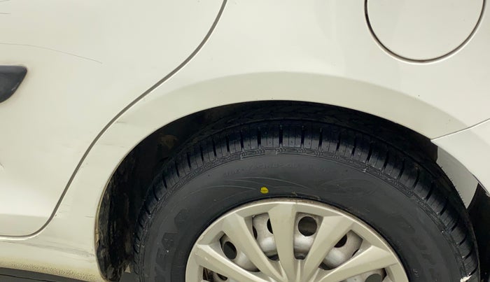 2015 Maruti Swift LXI (O), CNG, Manual, 74,392 km, Left quarter panel - Minor scratches
