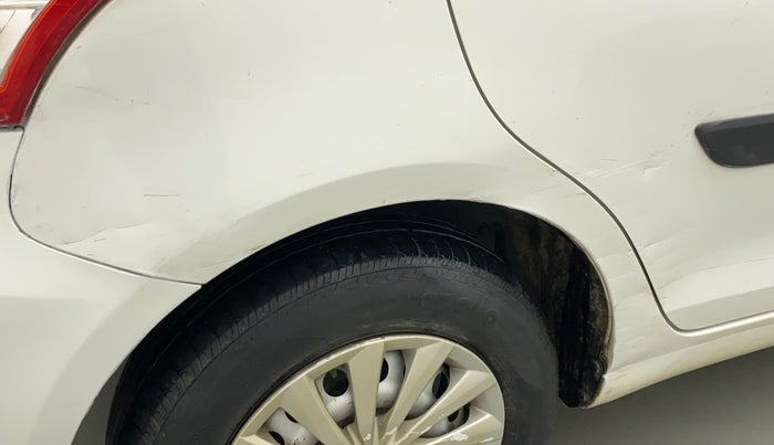 2015 Maruti Swift LXI (O), CNG, Manual, 74,392 km, Right quarter panel - Minor scratches