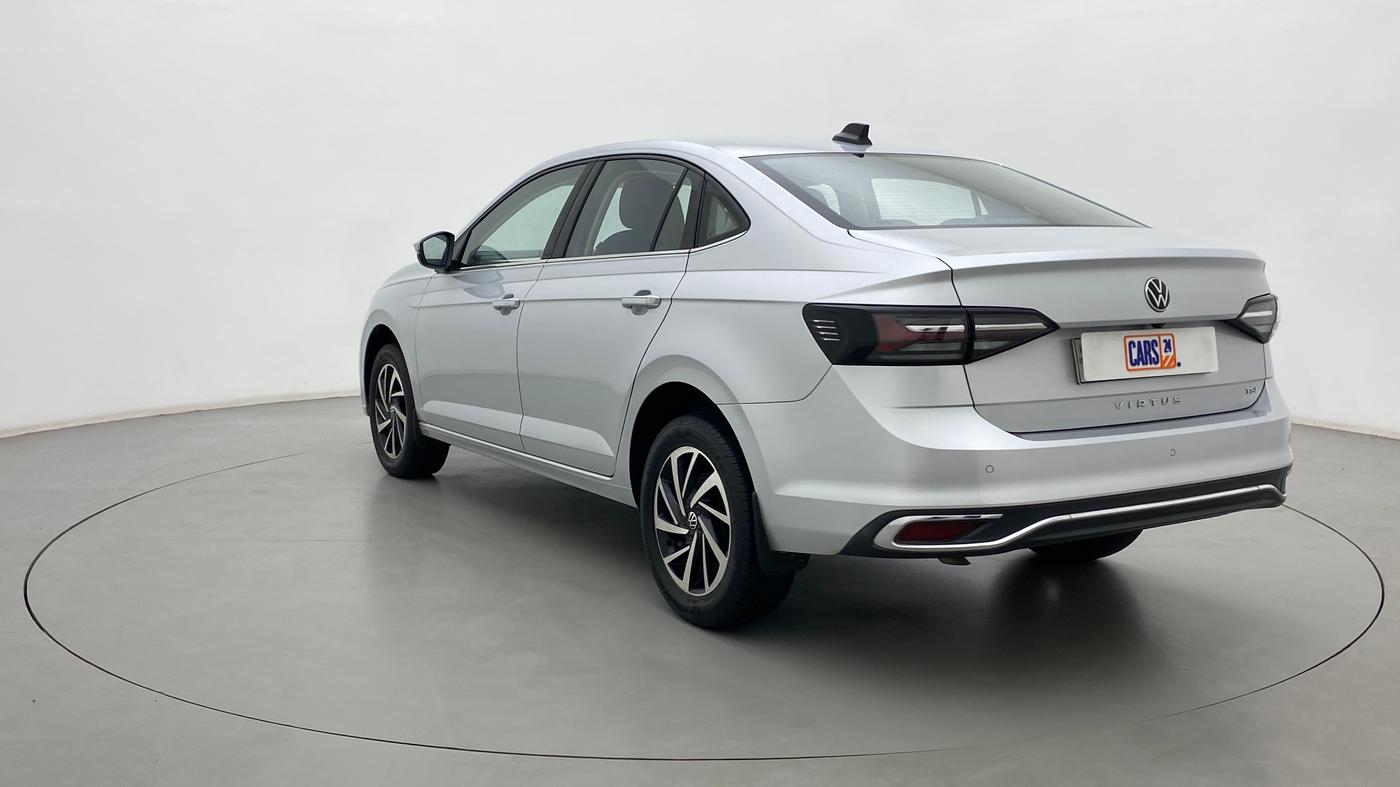 2022 Volkswagen VIRTUS TOPLINE TSI 1.0 MT, Petrol, Manual, 9,232 km, Left Back Diagonal