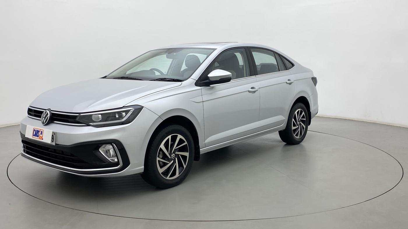 2022 Volkswagen VIRTUS TOPLINE TSI 1.0 MT, Petrol, Manual, 9,232 km, Left Front Diagonal