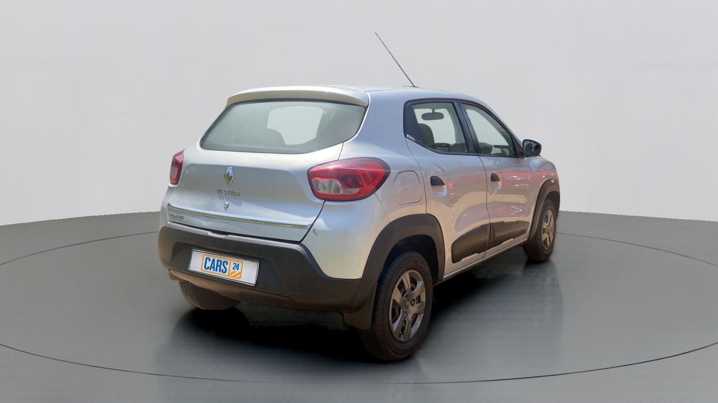 2017 Renault Kwid 1.0 RXT Opt, Petrol, Manual, 85,979 km, Right Back Diagonal