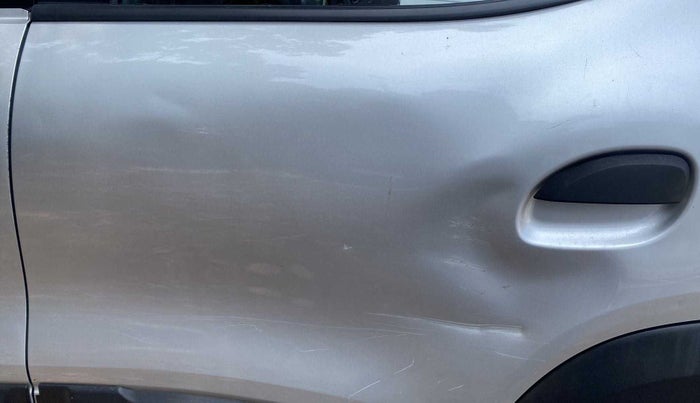 2017 Renault Kwid 1.0 RXT Opt, Petrol, Manual, 85,979 km, Rear left door - Slightly dented