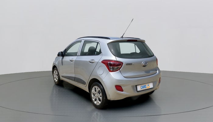 2015 Hyundai Grand i10 SPORTZ 1.2 KAPPA VTVT, Petrol, Manual, 30,152 km, Left Back Diagonal