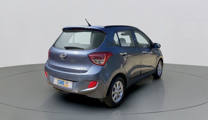 2014 Hyundai Grand i10 ASTA AT 1.2 KAPPA VTVT, Petrol, Automatic, 40,205 km, Right Back Diagonal