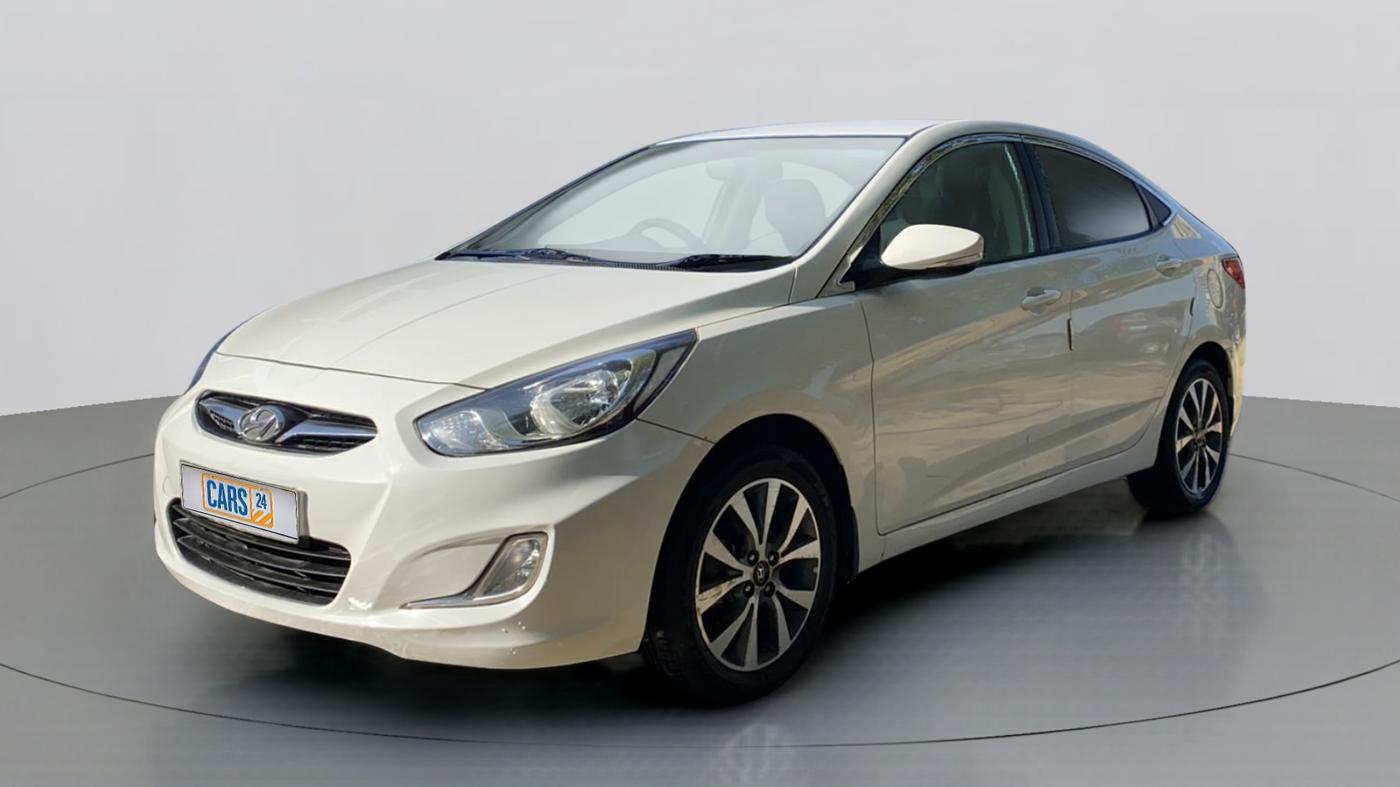 2013 Hyundai Verna FLUIDIC 1.6 VTVT SX, Petrol, Manual, 45,385 km, Left Front Diagonal