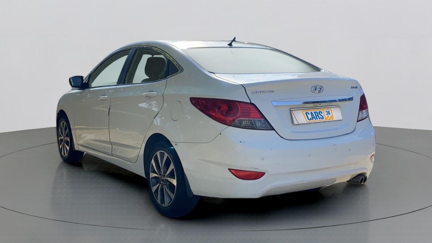 2013 Hyundai Verna FLUIDIC 1.6 VTVT SX, Petrol, Manual, 45,385 km, Left Back Diagonal