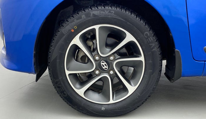 2017 Hyundai Grand i10 ASTA 1.2 KAPPA VTVT, Petrol, Manual, 45,959 km, Left Front Wheel