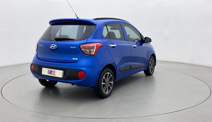 2017 Hyundai Grand i10 ASTA 1.2 KAPPA VTVT, Petrol, Manual, 45,959 km, Right Back Diagonal