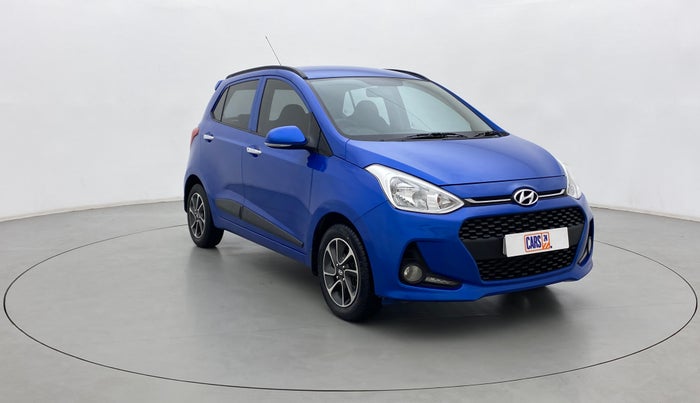 2017 Hyundai Grand i10 ASTA 1.2 KAPPA VTVT, Petrol, Manual, 45,959 km, Right Front Diagonal
