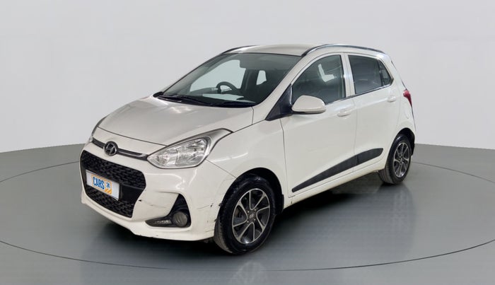 2018 Hyundai Grand i10 SPORTZ (O) AT 1.2 KAPPA VTVT, Petrol, Automatic, 56,054 km, Left Front Diagonal