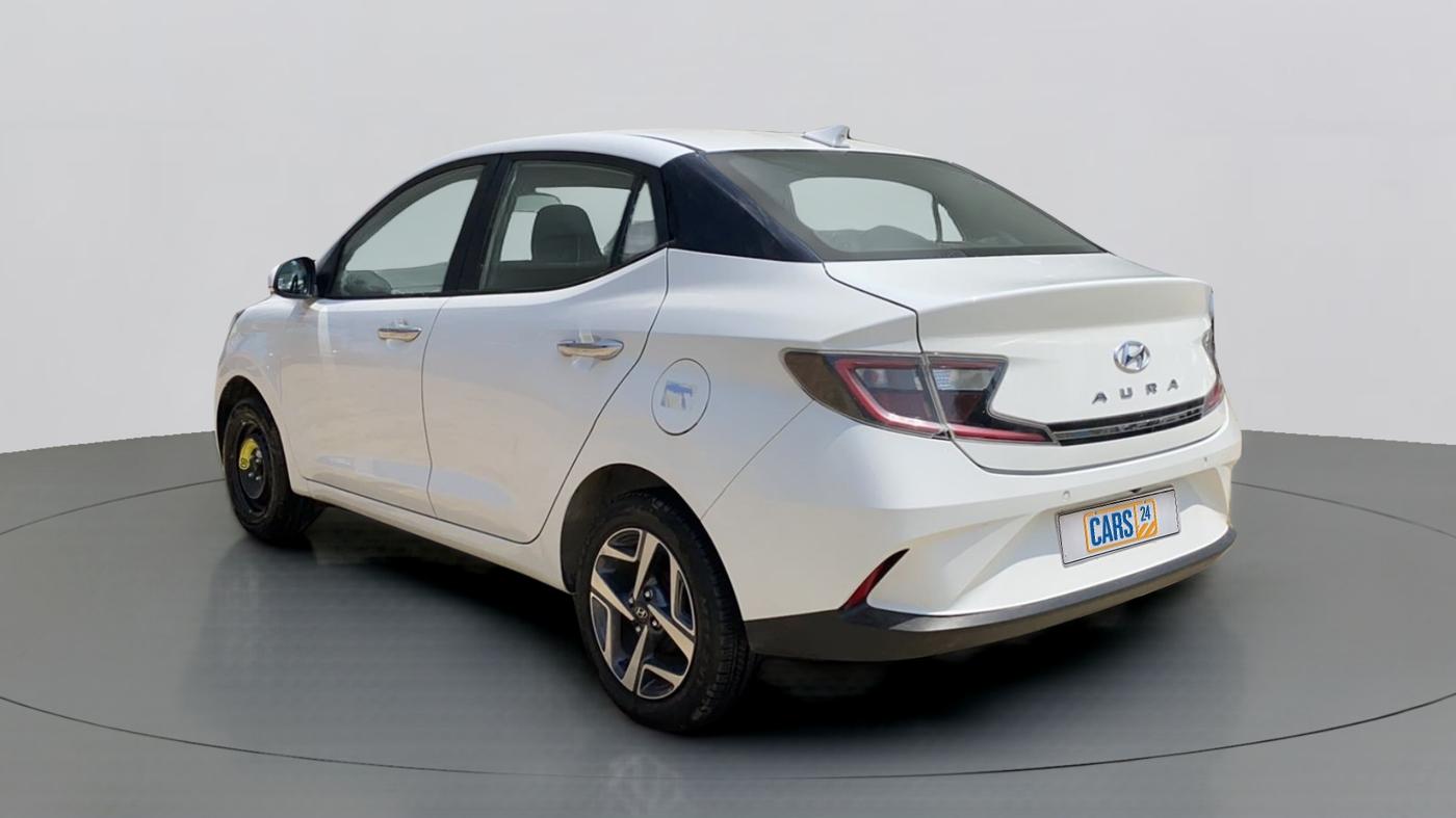 2020 Hyundai AURA SX+ 1.0 TURBO GDI MT, Petrol, Manual, 882 km, Left Back Diagonal