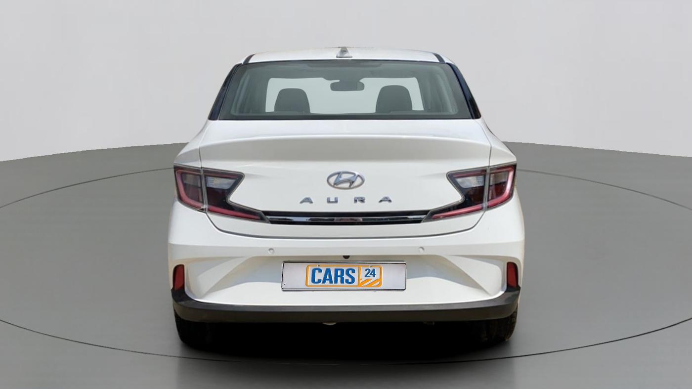 2020 Hyundai AURA SX+ 1.0 TURBO GDI MT, Petrol, Manual, 882 km, Back/Rear